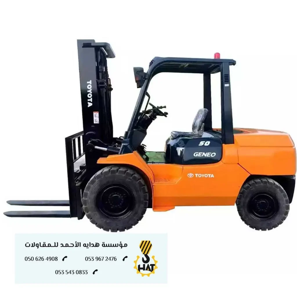 رسم بياني يوضح توفير التكلفة عند تأجير فوركلفت بدلاً من الشراء